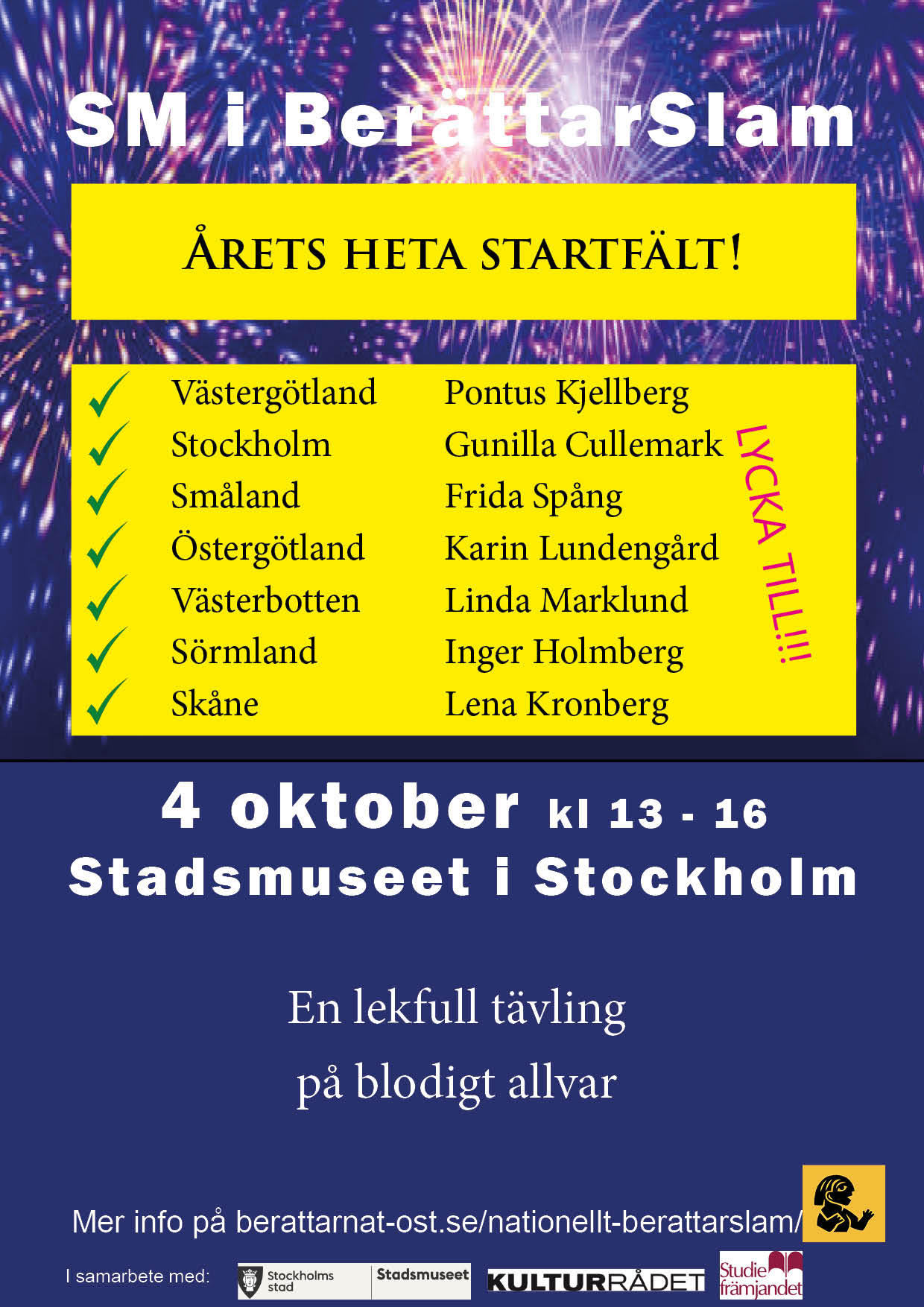 4/10 SM i BerättarSlam
