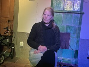 Sylvia Hild berättar i Källarstugan