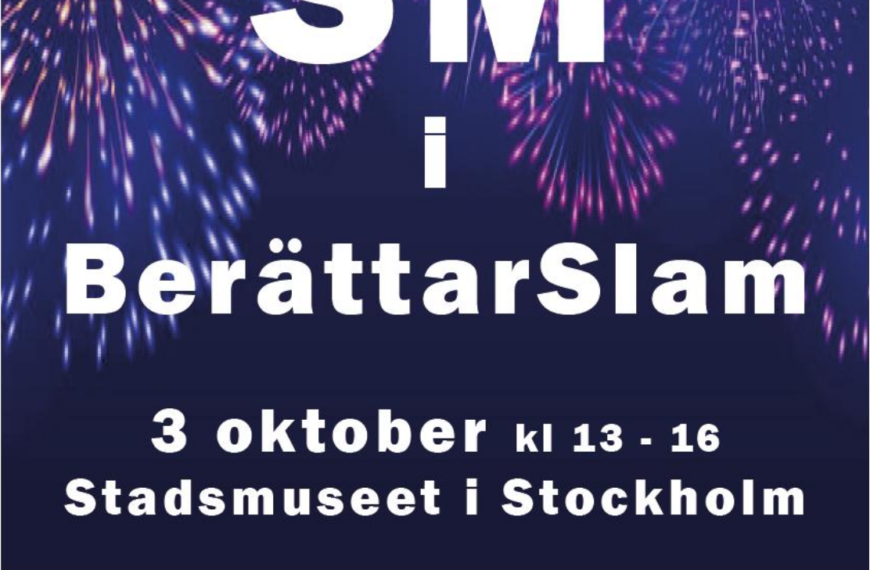3/10 SM-Final i BerättarSlam