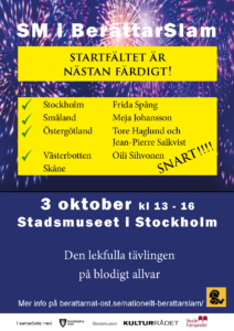 3/10 SM-Final i BerättarSlam